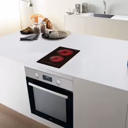 CATA TD 3002 BK Nero Da incasso 29 cm Ceramica 2 Fornello(i) - Vista aggiuntiva 4