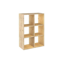 Libreria modulare 6 cubi dinamic in pino massiccio Astigarraga