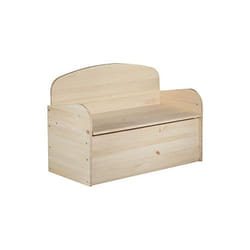 Astigarraga - Cassapanca deco in pino 90x62x38cm