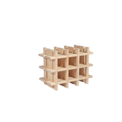 Astigarraga - portabottiglie in pino - 43x22x32,5 cm
