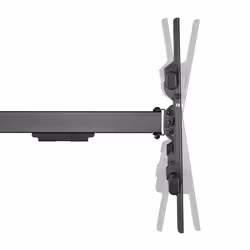 Fonestar MOV-384PR Supporto TV a parete 2,03 m (80") Nero - Vista aggiuntiva 4