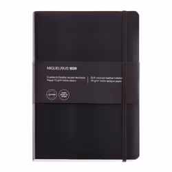 MAUL A041090, Monocromatico, Nero, 300 fogli, 70 g/m², Carta quadrettata, Copertina morbida