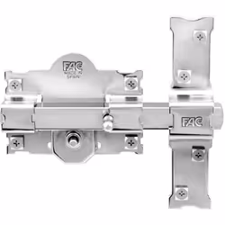 catenaccio 101-r/105 nichel f01054 fac catenaccio con barrade 18mm e piastra de 105mm. diverse applicazioni. catenaccio in la ...