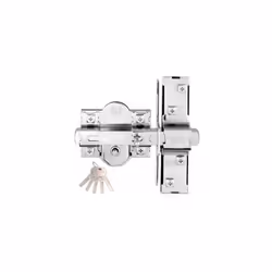 Bumping 946-RP/80 UVE Nickel F01090 FAC - Catenaccio ad alta sicurezza, dotato di sistemi anti-bumping, anti-trapano, anti-pi ...