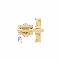 Il 301-R/80 Gold Bolt F01112 è un bullone di sicurezza con una piastra da 80 mm, una barra da 18 mm e un riscontro di 3 mm di ...