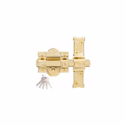 Bullone di sicurezza da applicare con cilindro, piastra da 80 mm, barra da 18 mm e bocchetta da 3 mm. Include cappuccio di pr ...