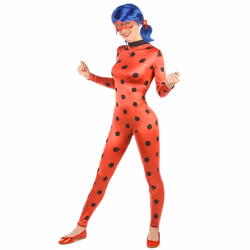 Rubie's Costume Ladybug taglia XL, Costume in maschera, Bambino, Femmina, Film, Miraculous, Nero, Rosso