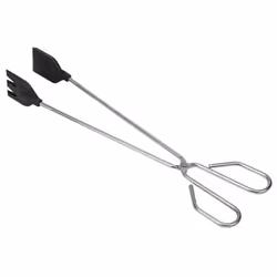 Pinza da cucina con pelle di nylon. Materiale: acciaio inox / nylon. Misura: 35cm (lunghezza).. . Indice di protezione IP : I ...