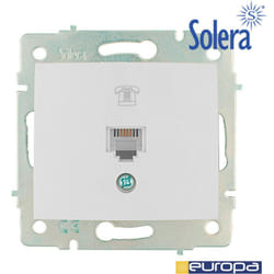 Solera - Telefono privato rj11 a encastrer 83x81mm s.europa erp84
