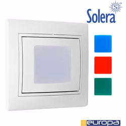 Pilota di scale 83x81colore bianco mm. Contatti in argento ad alta resistenza alla pausa. Collegare tramite vite. Meccanismo ...