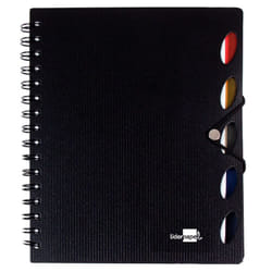 Liderpapel BE20 quaderno per scrivere A4 100 fogli Nero
