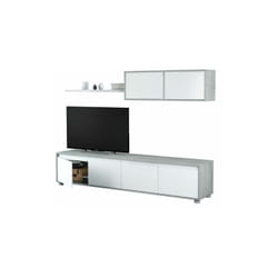Hogar24 - kit parete attrezzata alida 41X200X43H bianco cem.