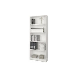 Fores - Libreria Estil A 5 Ripiani Bianco Opaco 80 X 201 X 28 Cm. 005626a