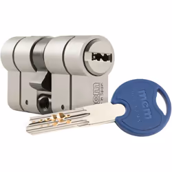 Cilindro scx+ de alta sicurezza anti-effrazione, anti-bumping e anti-picking. 30-30 nichel e doppia frizione. scx+den:30-30 m ...
