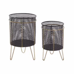 Fijalo Meti_MC202650, Metallo, Nero, 360 mm, 360 mm, 580 mm