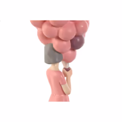 Fijalo Meti_FD209618 statuetta e statua ornamentale Rosa Resina