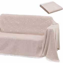 Proteggi il tuo divano o dona un tocco di stile alla tua stanza con questa bellissima coperta multiuso con fantasia stelle! Q ...