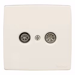 Televes 5230, Presa elettrica, Metrico, 2 testina/e, 5,7 mm