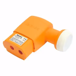 Convertitore LNB TWIN H/V- H/V con tromba offset. Gamma di LNB universali con bassa figura di rumore e alto guadagno che cons ...