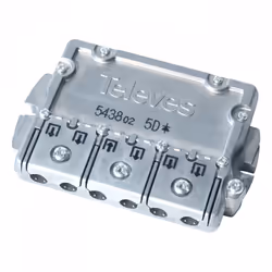 Televes 543802, Splitter per cavo, 5 - 2400 MHz, Acciaio inox, 10 dB, 1 pz, Blister