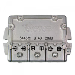 Televes - Derivatore 4 Vie -21Db ( televés italia cod. 544602 )
