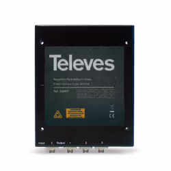 Televes OVT3N, Splitter per cavo, Nero, 1 pz
