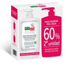 Emulsione Senza Sapone gel da bagno all’olio d’oliva duo 2 x