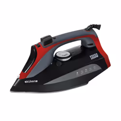 Küken 34098, Ferro da stiro a secco e a vapore, Acciaio inossidabile, 1,9 m, 140 g/min, Nero, Grigio, Rosso, 35 g/min