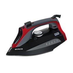 Küken 34098 ferro da stiro Ferro da stiro a secco e a vapore Acciaio inossidabile 3000 W Nero, Grigio, Rosso