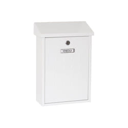 Arregui - Premium E5601 Cassetta Postale Individuale in Acciaio, Cassetta della Posta da Parete, Dimensione m (din A4 e Riviste), Facile da Montare,