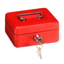 Arregui C-9214 cassetta per monete e banconote Acciaio Rosso