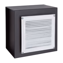 Cassaforte a muro Arregui Grid. La parte anteriore ha una griglia di ventilazione, che funge da mimetismo per la cassaforte, ...
