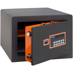 Arregui - Plus c Cassaforte con chiave e codice, Cassaforte mobile, Serratura certificata a Chiave, Cassaforte elettronica con tastiera, doppia