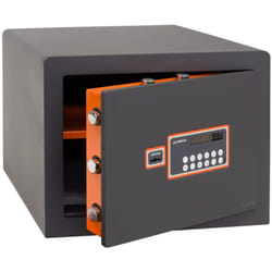Arregui - Plus c Cassaforte con chiave e codice, Cassaforte mobile, Serratura certificata a Chiave, Cassaforte elettronica con tastiera, doppia