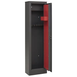 Arregui - Domus ARM070335 Armadio Portafucili a 7 posti con tesoretto interno, serratura a chiave