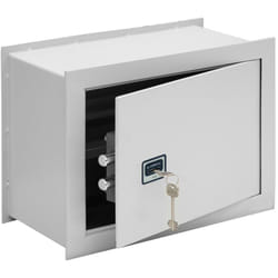 Arregui - Ideal 5 271350 Cassaforte a muro con serratura a chiave, Cassaforte da incaso a parete per abitazioni, Facile da usare, 30 x 41 x 20 cm, 17