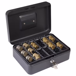 Cassetta di sicurezza Arregui modello Elegant Cash . Piccola cassaforte portatile utile per tenere al sicuro soldi, carte di  ...
