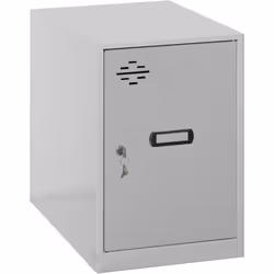 Attenzione: tempi di consegna 3/4 settimane. Armadietto metallico smontato di colore grigio/grigio. Con misure in mm di 450x3 ...
