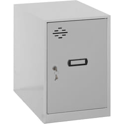Armadietto in metallo Simon Rack senza viti colore grigio 475x300x500 mm Made in Spain