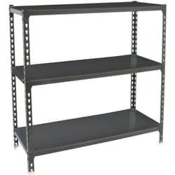 Simonrack - Scaffale in metallo Simon Rack senza viti colore antracite 3 ripiani 900x800x500 mm Made in Spain