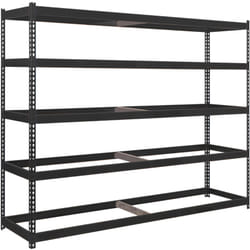 Scaffale in metallo Simon Rack senza viti colore antracite 5 ripiani 2000x1500x900 mm Made in Spain