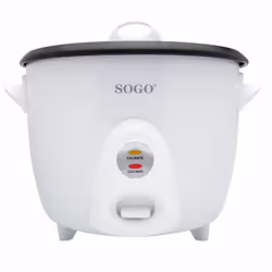 Sogo ARR-10065, Bianco, 1,5 L, Leva, 500 W, 200 mm, 250 mm