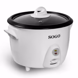Sogo ARR-10065 cuoci riso 1,5 L 500 W Bianco - Vista aggiuntiva 6