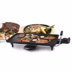 Sogo SS-1220 barbecue per l'aperto e bistecchiera Grill Da tavolo Elettrico Nero 1800 W