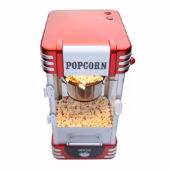 Sogo PAL-SS-11350 macchina per popcorn Nero, Rosso, Acciaio inox