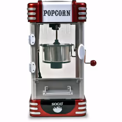 Sogo PAL-SS-11350 macchina per popcorn Nero, Rosso, Acciaio inox - Vista aggiuntiva 7