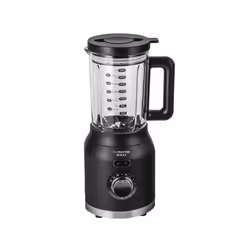 Sogo SS-5525, Frullatore da tavolo, 1,8 L, Tritaghiaccio, 1200 W, Nero, Trasparente