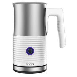 Sogo KET-SS-5745 montalatte e scaldalatte Automatico Acciaio inox, Bianco