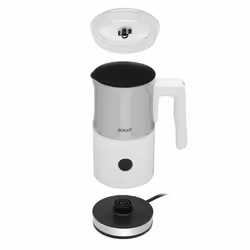Sogo KET-SS-5745 montalatte e scaldalatte Automatico Acciaio inox, Bianco