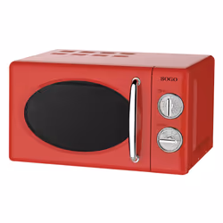 Sogo HOR-SS-890, Superficie piana, Solo microonde, 20 L, 700 W, Manopola, Rosso